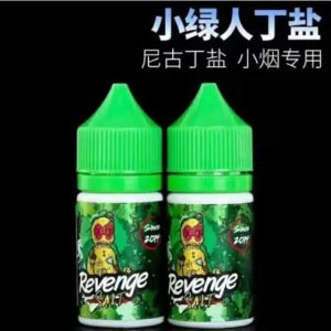 巫毒小綠人煙油 VOODOO馬來西亞原裝進口小煙油/30ml 35MG尼古丁