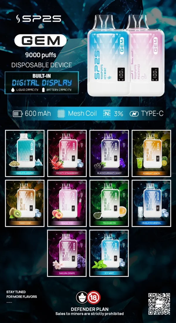 SP29000口一次性拋棄式電子煙