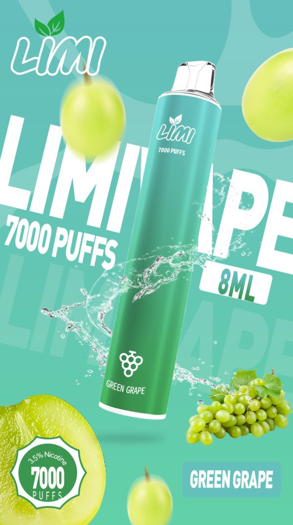 LIMI 發光抛棄式一次性電子菸 7000口辣妹發光棒：圖片 17