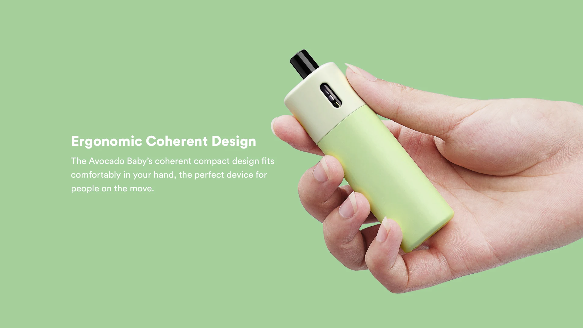 Aspire FLUFFI 酪梨寶寶主機 / 空彈 產品圖