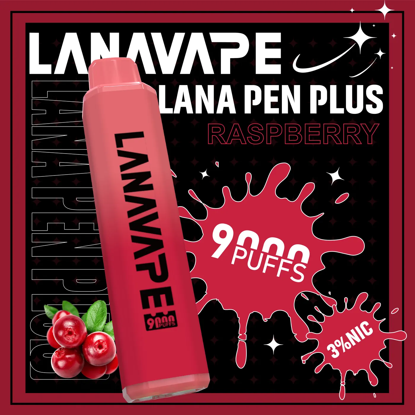 LANA PEN PLUS 9000口一次性電子煙 商品圖 02