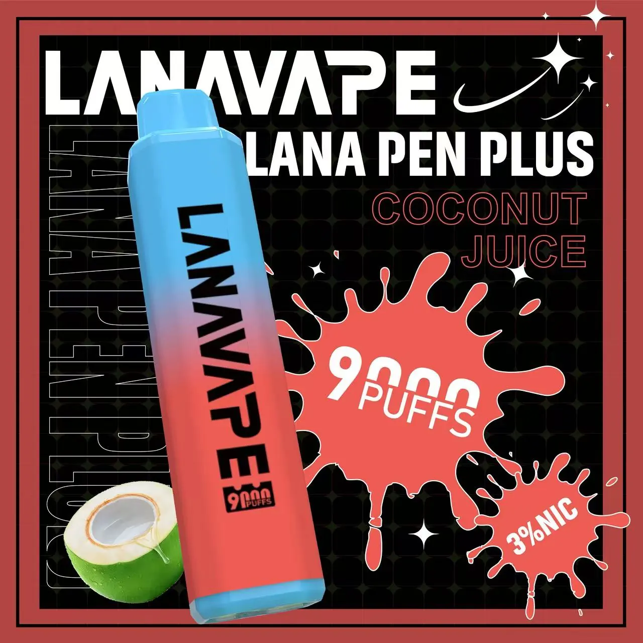 LANA PEN PLUS 9000口一次性電子煙 商品圖 23